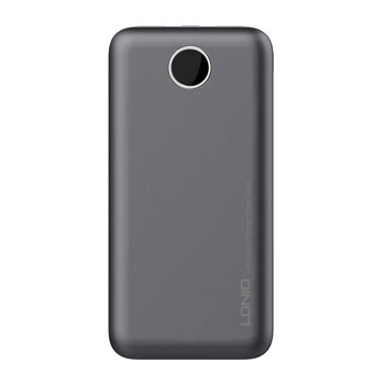 Powerbank LDNIO PQ10, 2xUSB, 22,5 W, 10000 mAh (sivá)