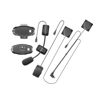 Univerzálna audio súprava s plochým konektorom pre interkomy Active a Connect