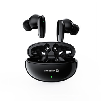 BLUETOOTH TWS SLÚCHADLÁ SWISSTEN SONIC BLACK