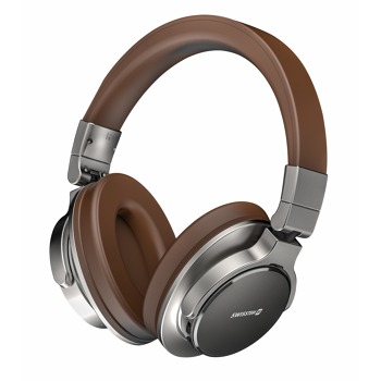 BLUETOOTH STEREO SLÚCHADLÁ SWISSTEN JUMBO STRIEBORNÁ/HNEDÁ