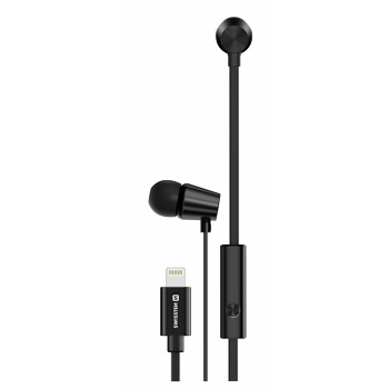SLÚCHADLÁ SWISSTEN EARBUDS DYNAMIC LIGHTNING YS500 BLACK