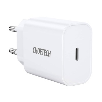 Nabíjačka Choetech Q5004 EU USB-C, 20 W (biela)