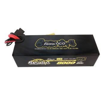 Batéria Gens ace 8000mAh 14,8V 100C 4S2P Lipo Battery Pack