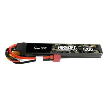 Gens Ace 25C 1200mAh 3S1P 11,1V sedlová airsoftová pištoľová lipo batéria s T konektorom