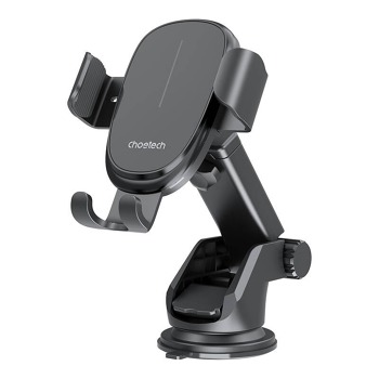 Gravitačný držiak do auta s nabíjačkou Choetech T203-F, 15W (čierny)