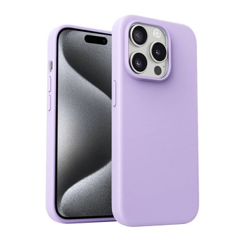 Puzdro Aukey PC-GJ10D pre iPhone 15 Pro Max (fialové)