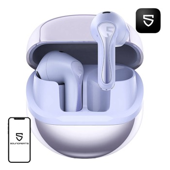 Slúchadlá TWS Soundpeats Air 5 (fialové)