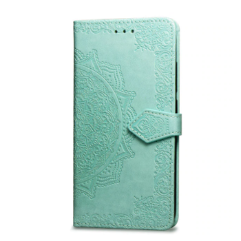 Knižný obal pre Samsung Galaxy A16 - Ornament, zelený