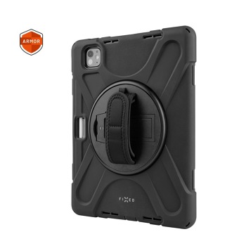 Odolné puzdro so stojanom FIXED Rugged Tab Case pre Apple iPad Pro 11&quot; (2024), čierne