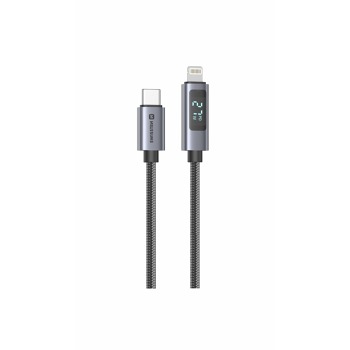 SWISSTEN LCD KÁBEL USB-C / LIGHTNING 1,5 M