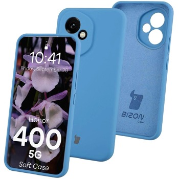 Kryt Bizon Soft Case pre Honor 400 - modrý