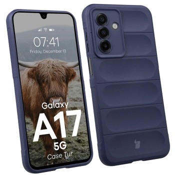 Kryt Bizon Case Tur pre Samsung Galaxy A17 5G - Dark Blue