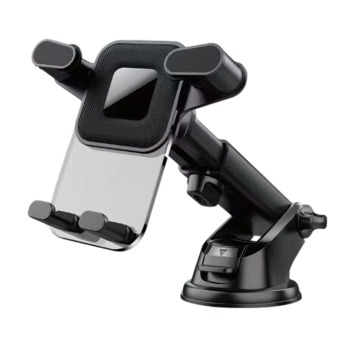 Univerzálny držiak LX-005 s upevnením na sklo alebo palubovku - čierny