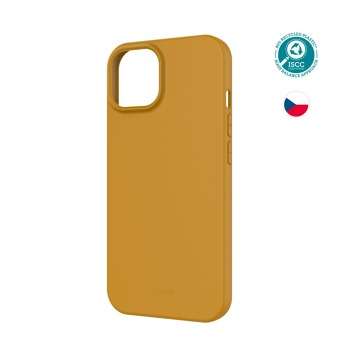 TPU gélový kryt FIXED ReStory pre Apple iPhone 15, zlatý 