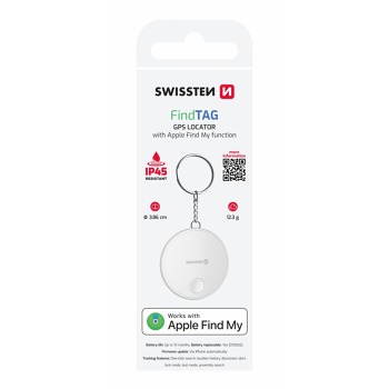 SWISSTEN FIND TAG SMART LOCATOR S APPLE FIND MY WHITE 