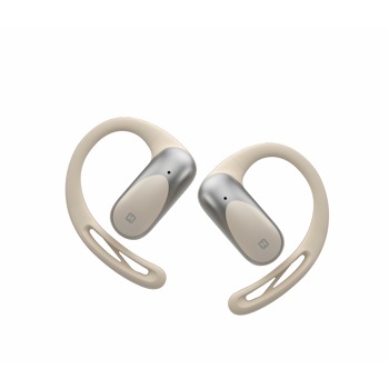BLUETOOTH TWS SLÚCHADLÁ SWISSTEN OPEN EAR RUNNING BEIGE 