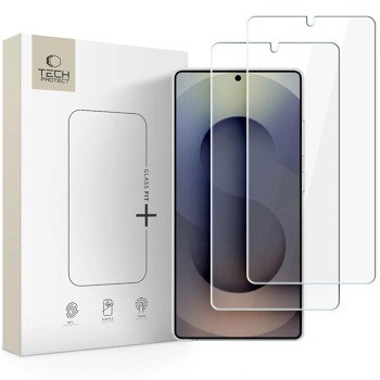 Ochranné tvrdené sklo Tech-Protect Glass Fit+ pre Samsung Galaxy S26 Ultra - Transparent [2 PACK]