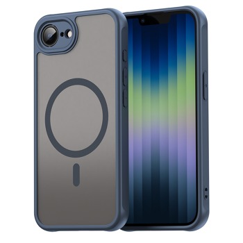 Techsuit - HaloFrost II MagSafe - iPhone 17e - námornícka modrá