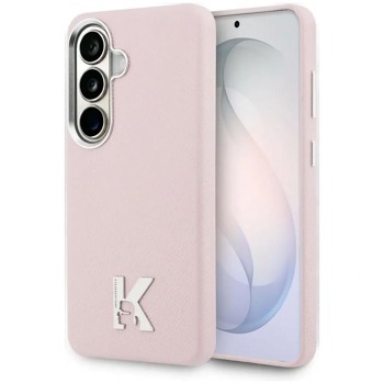 Kryt Karl Lagerfeld K Metal Logo MagSafe pre Samsung Galaxy S26 - Pink
