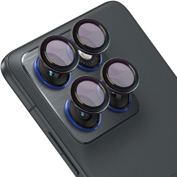 Bizon Glass Snap Lens Camera Lens Protector pre Motorola Edge 70 - Black