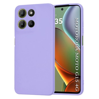 Techsuit SoftFlex kryt pre Motorola Moto G17 - svetlo fialový