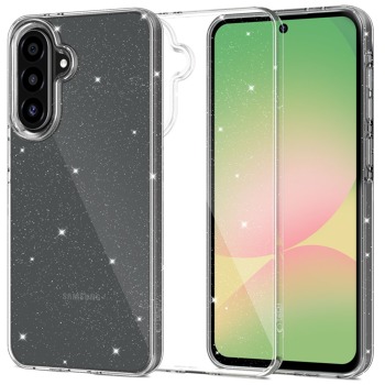 Puzdro Tech-Protect FlexAir pre Samsung Galaxy A27 5G – priehľadné s trblietavým efektom