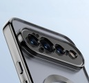 Puzdro s magnetickým krúžkom Bizon Case EduardO pre Google Pixel 11 Pro – priehľadné čierne Puzdro s magnetickým krúžkom Bizon Case EduardO pre Google Pixel 11 Pro – priehľadné čierne