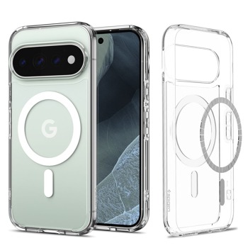 Puzdro Spigen Ultra Hybrid Mag MagSafe pre Google Pixel 11 Pro – priehľadne-biele