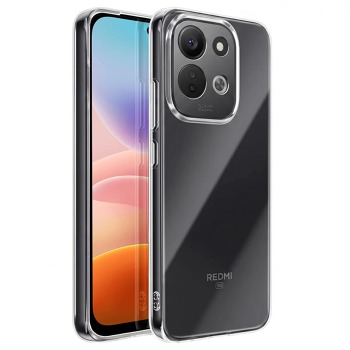 Priehľadný silikónový obal pre Xiaomi Redmi 17